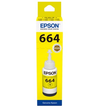 EPSON T664 Yellow Ink Bottle 70ml | Epson Ink in Dar Tanzania