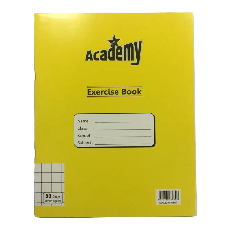 ACADEMY Exercise Book 50 Sheets 6 x 8 Inch | Exercise books in Dar 