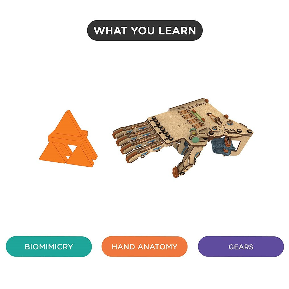 SMARTIVITY Mechanical Hand Kit SMRT1135 | Building Toys in Dar