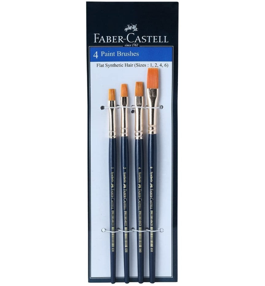 FABER CASTEL Paint Brushes 4pc | Paint Brushes in Dar Tanzania