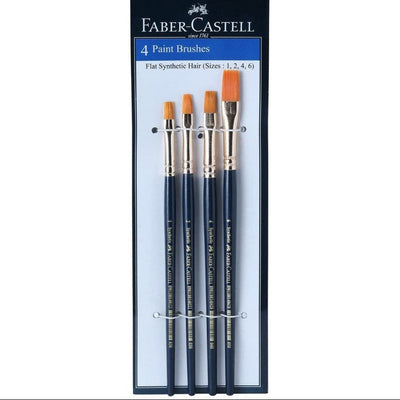 FABER CASTEL Paint Brushes 4pc | Paint Brushes in Dar Tanzania
