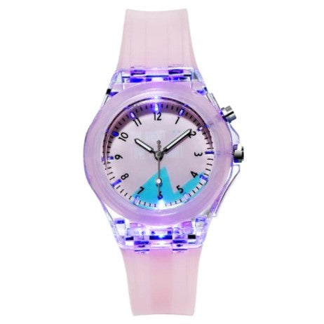Pink Abstract Watch With Light | Kids watches in Dar Tanzania