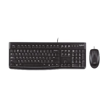 LOGITECH MK120 Corded Keyboard And Mouse Combo