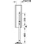 HAFELE Narrow Cabinet Base Unit Internal Pull Out Rail Shelf 54937200