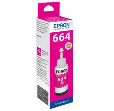 EPSON T664 Magenta Ink Bottle 70ml | Epson Ink in Dar Tanzania