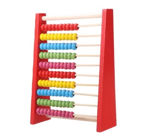 Classic Thick Red Wooden Abacus | Abacus in Dar Tanzania