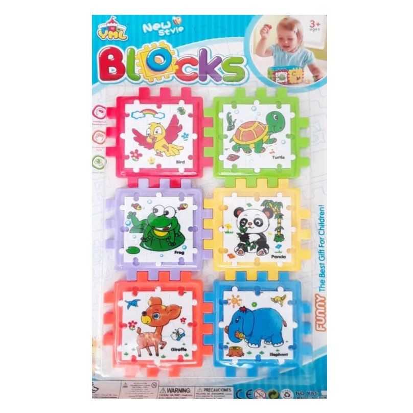 6pc Block Puzzles Set | Puzzles in Dar Tanzania