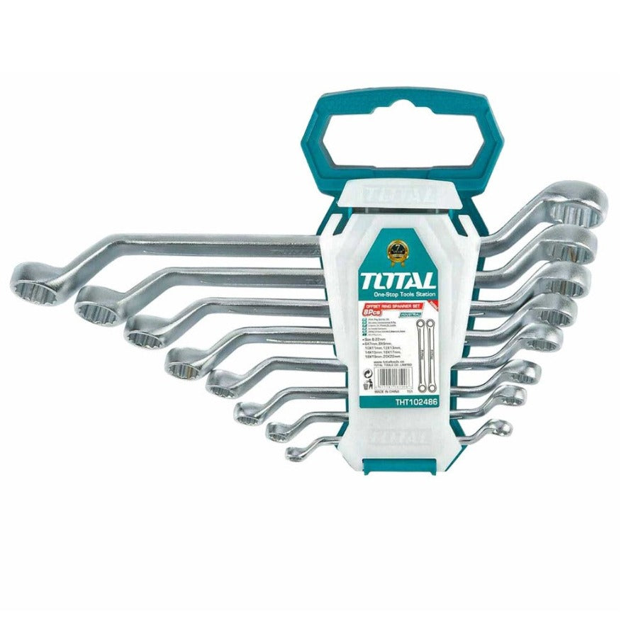 TOTAL 8pc Ring Spanner Set 6-20mm THT102486 | Spanners in Dar Tanzania