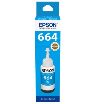 EPSON T664 Cyan Ink Bottle 70ml | Epson Ink in Dar Tanzania