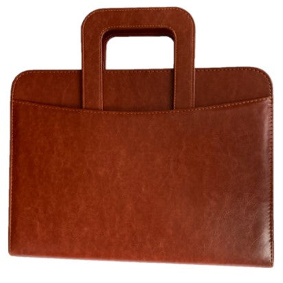 A4 PU Brown Executive Folder With Handle | Folders in Dar Tanzania