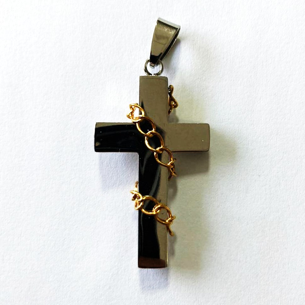 Silver Christian Cross Pendant | Imitation jewelry in Dar Tanzania