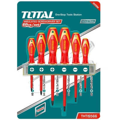 TOTAL 6pc Insulated Screwdriver Set 566 | Screwdrivers in Dar Tanzania