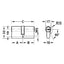 HAFELE Door Handle Set 90382120 LDH 2180