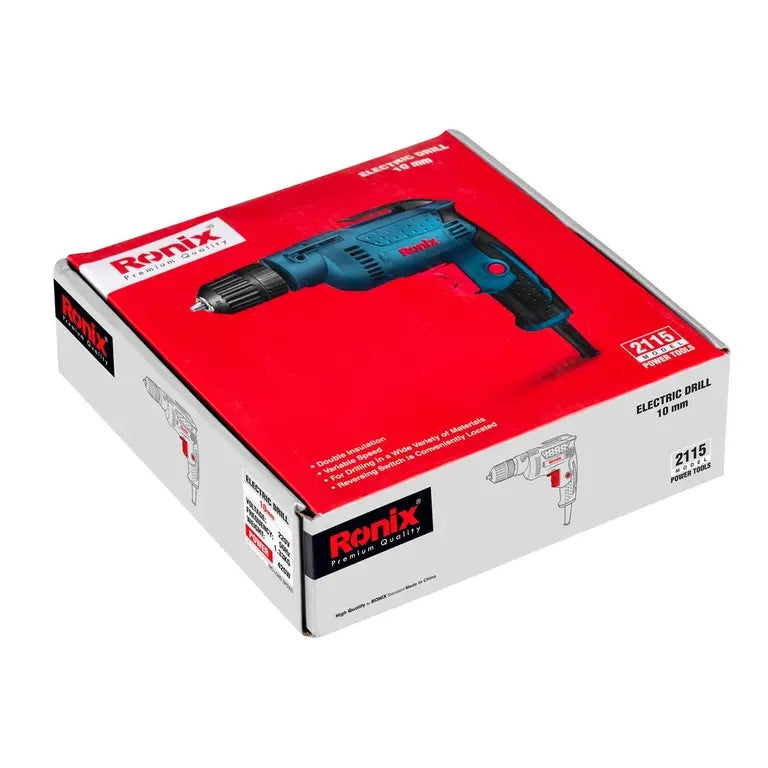 RONIX 420 Watts, Keyless-Chuck, 4200Rpm Corded Electric Drill 2115
