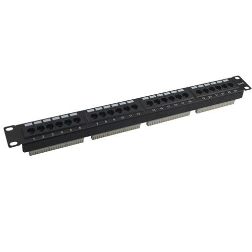 Evi 24 port, CAT6A Patch panel | Network patch panels in Dar Tanzania