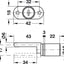 HAFELE Locking Rotary Lock 23499600 | Furniture Locks In Dar Tanzania