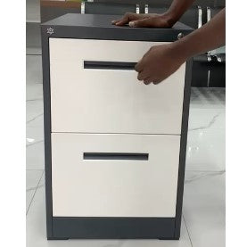 TRIX G2 Top Pull-Out Drawer Grey Black Steel Filing Cabinet