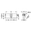 HAFELE Door Handle Set 90392686 LDH 2180