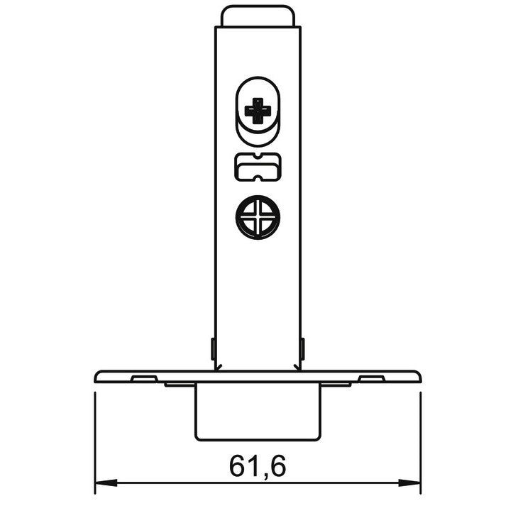 HAFELE Soft Closing Hinge Mounting Plate | Hinges in Dar Tanzania