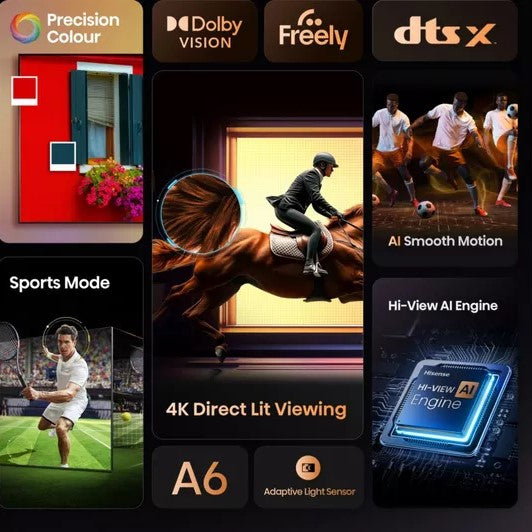 HISENSE 85 Inch Smart TV UHD 4K 85A6Q | Smart TV in Dar Tanzania