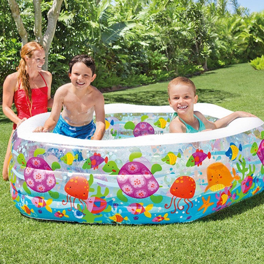 INTEX Ocean Reef Pool, 191cm x 178cm x 61cm, 56493 | Intex Tanzania