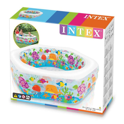 INTEX Ocean Reef Pool, 191cm x 178cm x 61cm, 56493 | Intex Tanzania