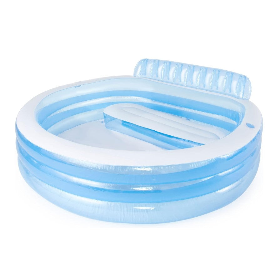 INTEX Swim Center Round Inflatable Family Lounge Pool, 57190