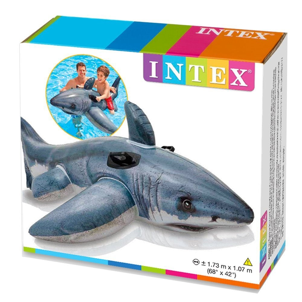 INTEX 57525 Inflatable Great White Shark Ride-On Float in Tanzania