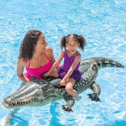 INTEX Realistic Gator Ride-on Inflatable Float, 57551 | Intex Tanzania