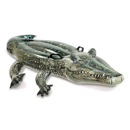 INTEX Realistic Gator Ride-on Inflatable Float, 57551 | Intex Tanzania