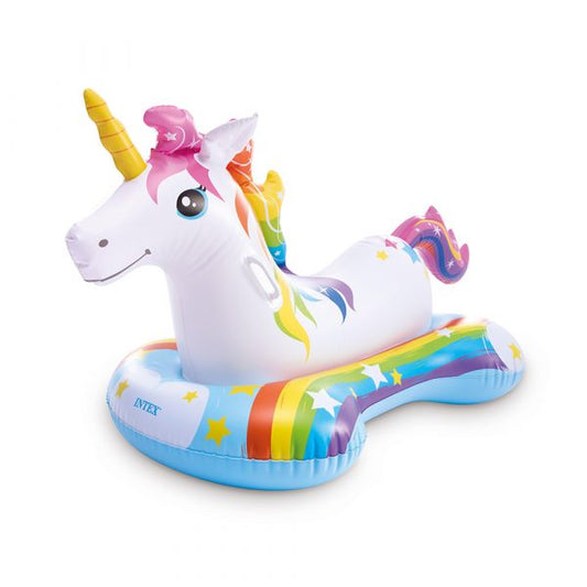 INTEX Inflatable Unicorn Ride-On Float 64 x 34 Inch 57552
