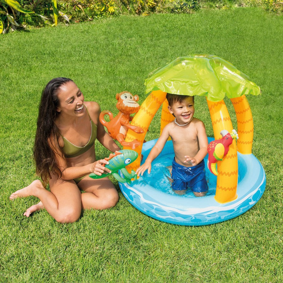 INTEX Tropical Island Kiddie Pool, 102 x 86cm, 58417 | Intex Tanzania