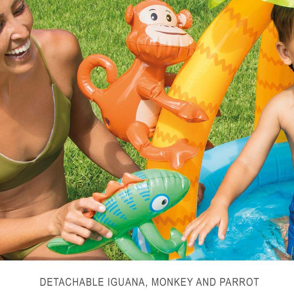 INTEX Tropical Island Kiddie Pool, 102 x 86cm, 58417 | Intex Tanzania