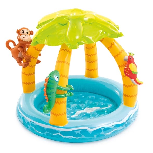 INTEX Tropical Island Kiddie Pool, 102 x 86cm, 58417 | Intex Tanzania