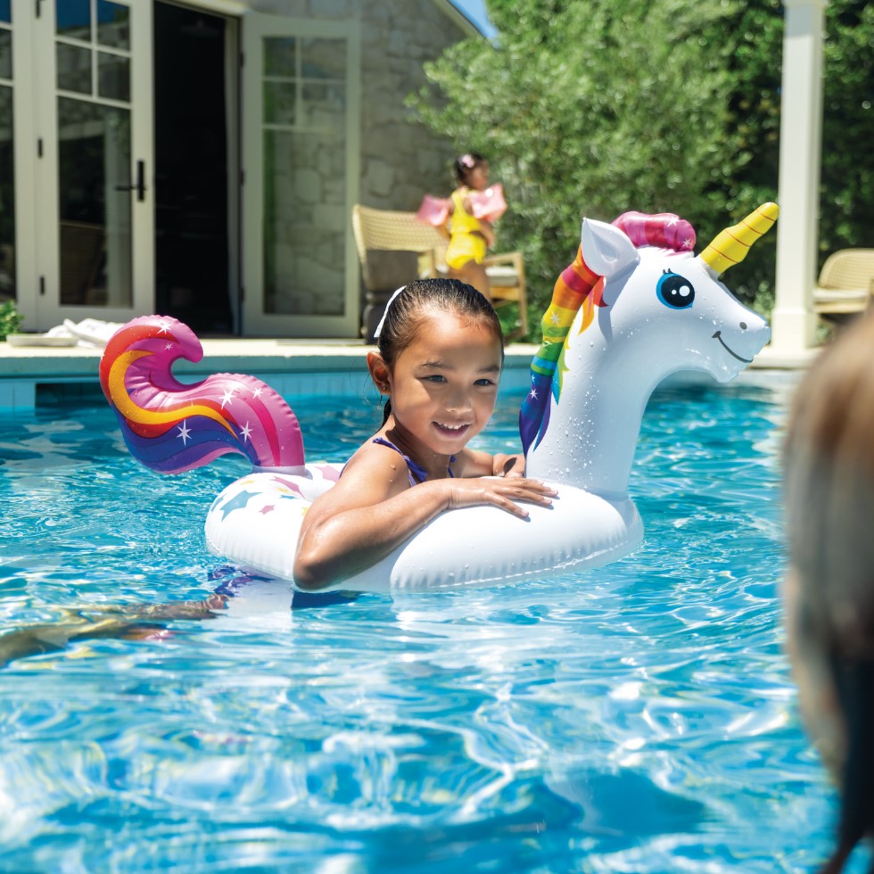 INTEX Inflatable Unicorn Ring 107 x 58 cm, 59221 | Intex Tanzania
