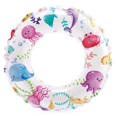 INTEX 51cm Transparent Fun Printed Ring Tube, 59230 | INTEX Tanzania