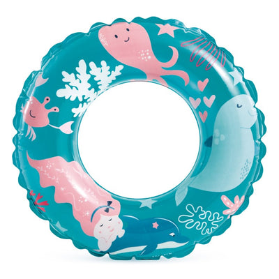 INTEX 61cm Transparent Fun Printed Ring Tube, 59242 | INTEX Tanzania