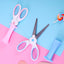 DELI Kids 13.5cm Stainless Steel Scissors With Protective Sleeve