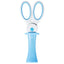 DELI Kids 13.5cm Stainless Steel Scissors With Protective Sleeve
