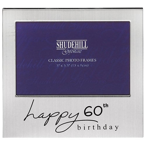 Shudehill Silver 60th Birthday Frame | Gift shop in Dar Tanzania