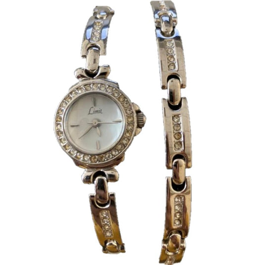 LIMIT Ladies Silver Watch and Bracelet 6377 | Gift set in Dar Tanzania