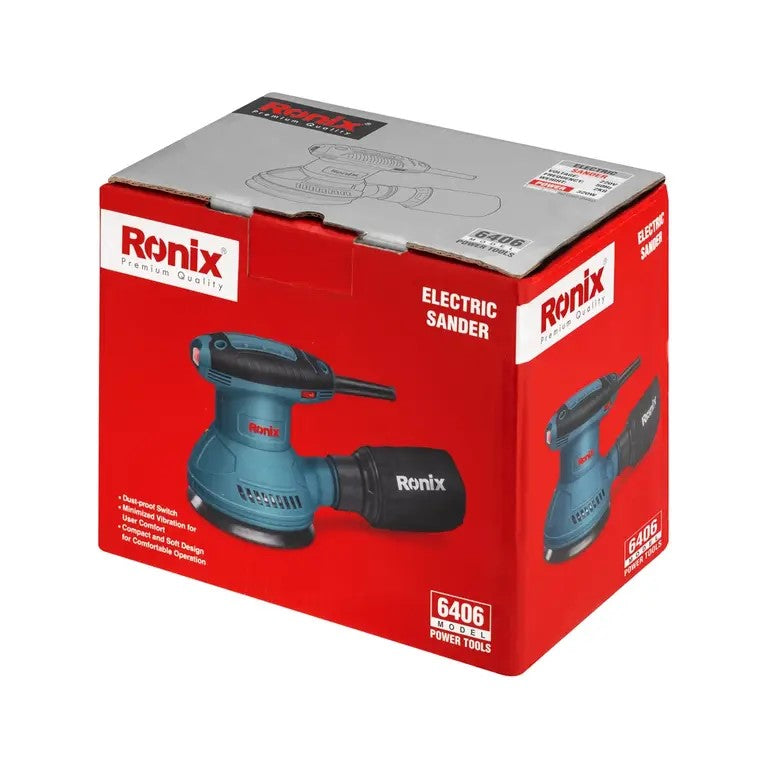 RONIX Corded Orbital Sander, 320w, 125mm Pad, 6406 | RONIX, Tanzania