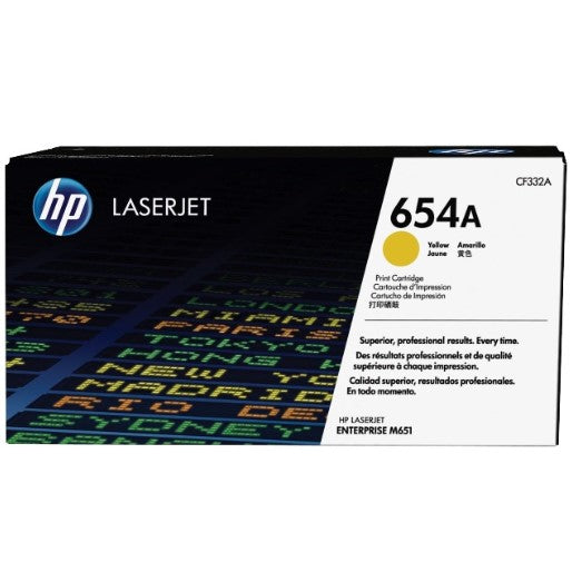 HP 654A Color | CF331A/ CF332A/ CF333A Original LaserJet Toner