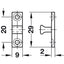 HAFELE Twin Ball Catch 24420015