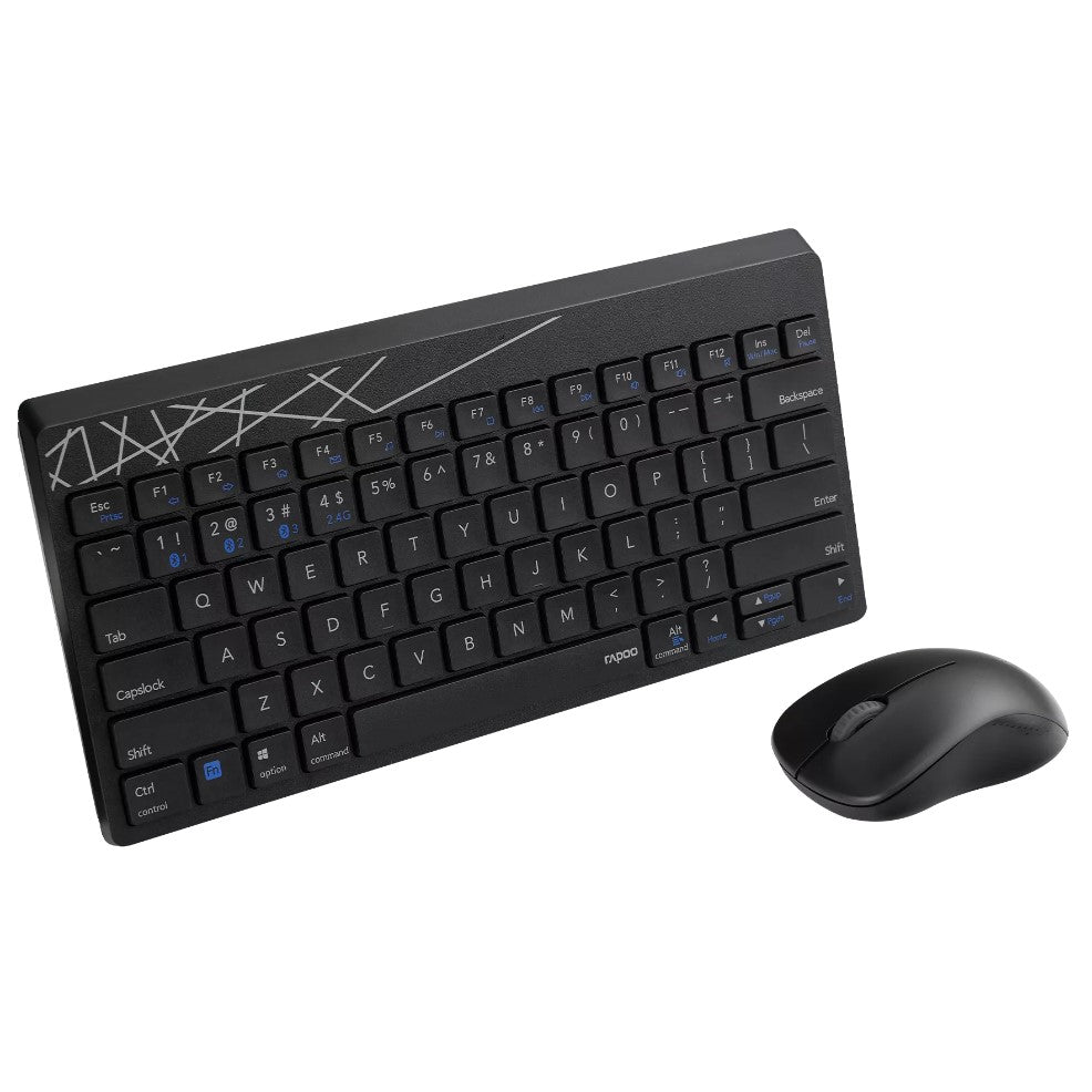 RAPOO 8000M Multi-mode Wireless Keyboard And Mouse Combo