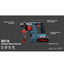 RONIX 20V, 4800ipm, 1350rpm Cordless Rotary Hammer 8911K | Tanzania
