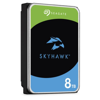 SEAGATE SkyHawk, 8TB, SATA, 24x7 Surveillance Hard Drive, ST8000VX010