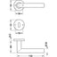 Hafele Door Handle Set 90392103 LDH2171 | Door handles in Dar Tanzania