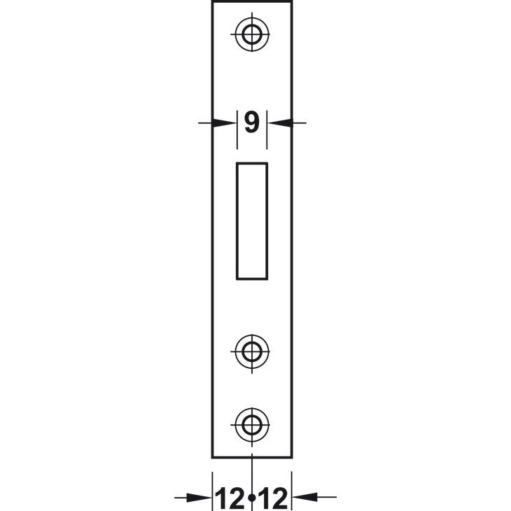 HAFELE Mortise Deadlock 91122490 | Mortise lock in Dar Tanzania