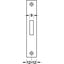 HAFELE 91122511 Bathroom hinged door Mortise dead lock in Dar Tanzania
